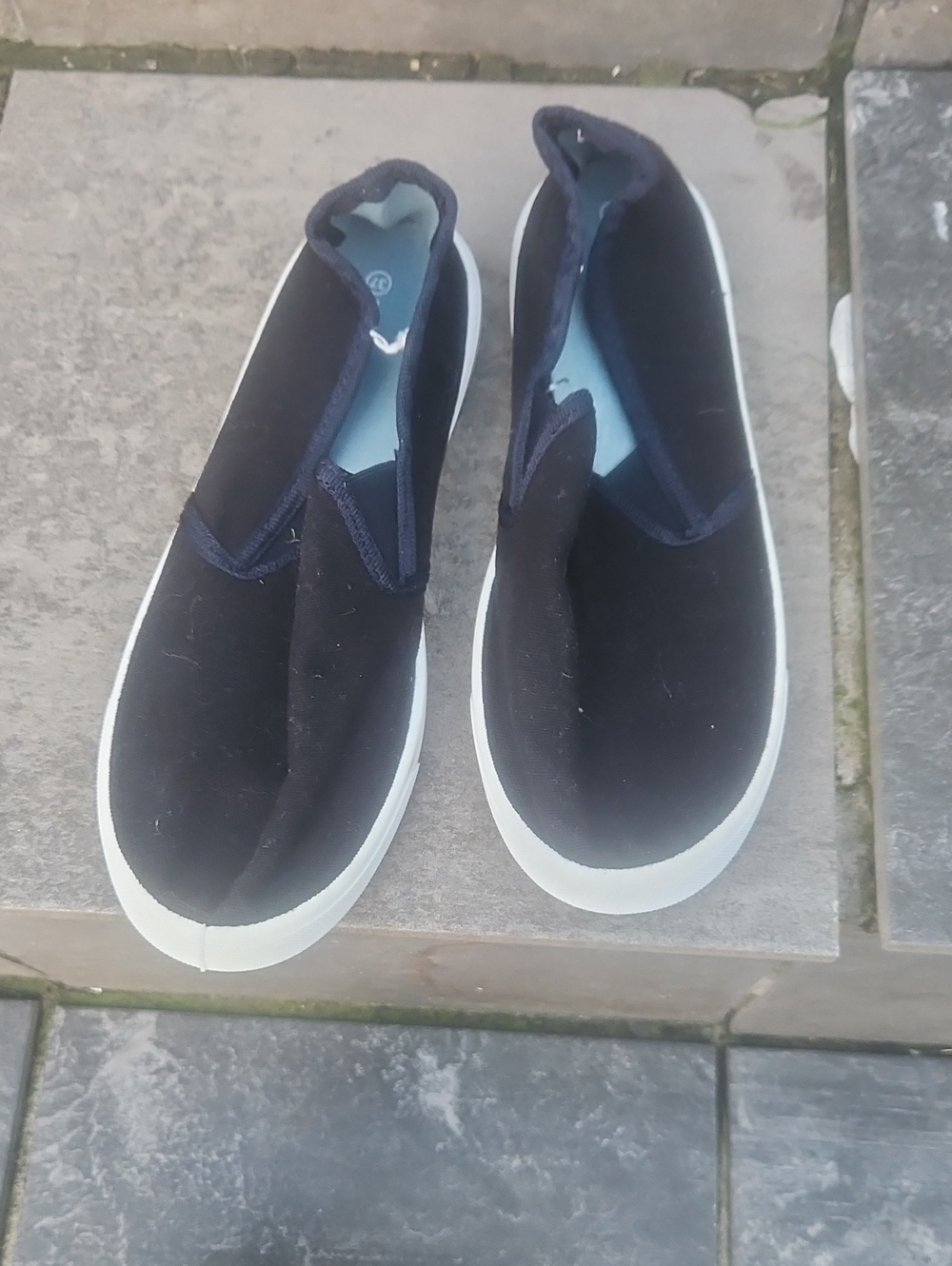 LC Waikiki Men's Classic Black Slip-On Loafers with White Sole